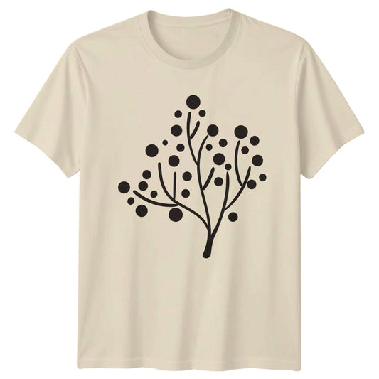 Simple Botanical Berry Plant T-Shirt Berry Plant Nature Flora Birthday Gift