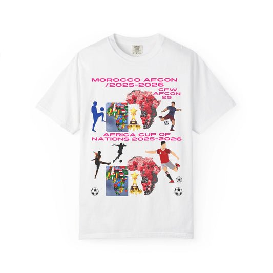 Morroco Africa Cup Of Nations, Afcon 25 , Unisex T-shirt, African Soccer Tee.