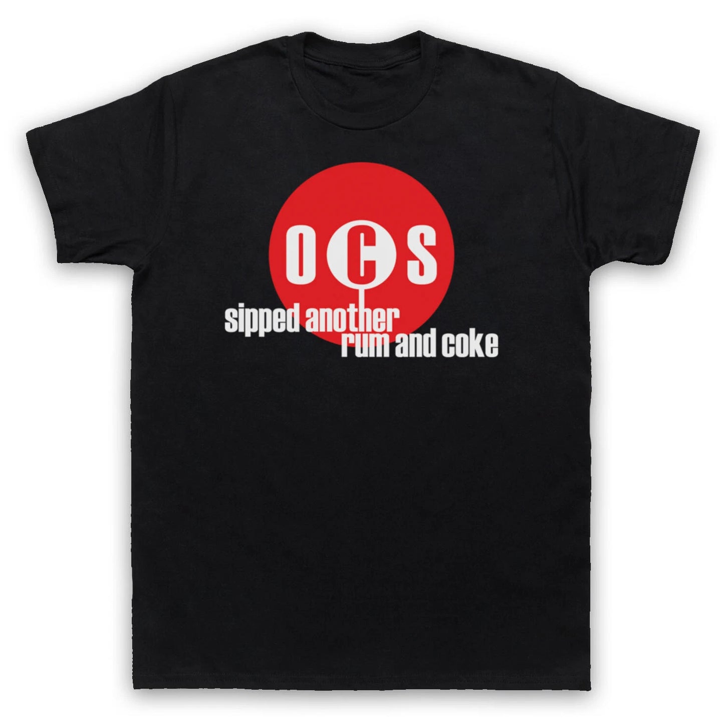 DAY WE CAUGHT THE TRAIN UNOFFICIAL OCEAN COLOUR SCENE MENS & WOMENS T-SHIRT