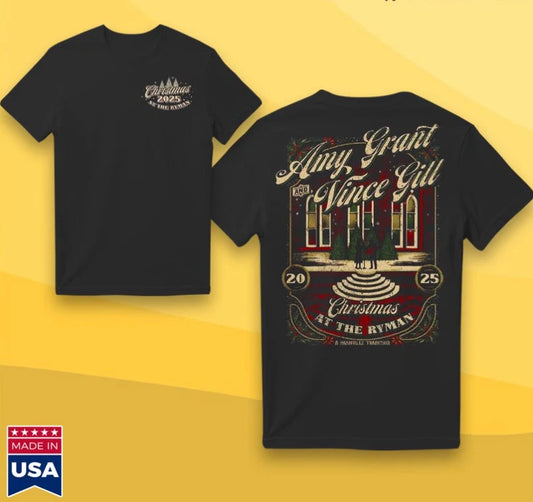 Amy Grant & Vince Gill - Christmas 2025 Holiday Harmony Collection - T-Shirt