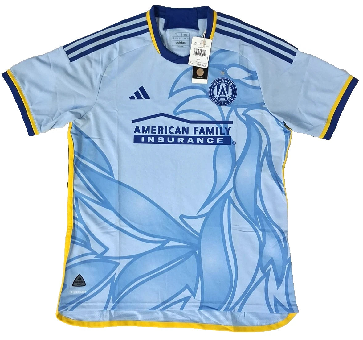 New Adidas Atlanta FC 2024/2025 Away Authentic Jersey Shirt Men XL NWT HZ6190