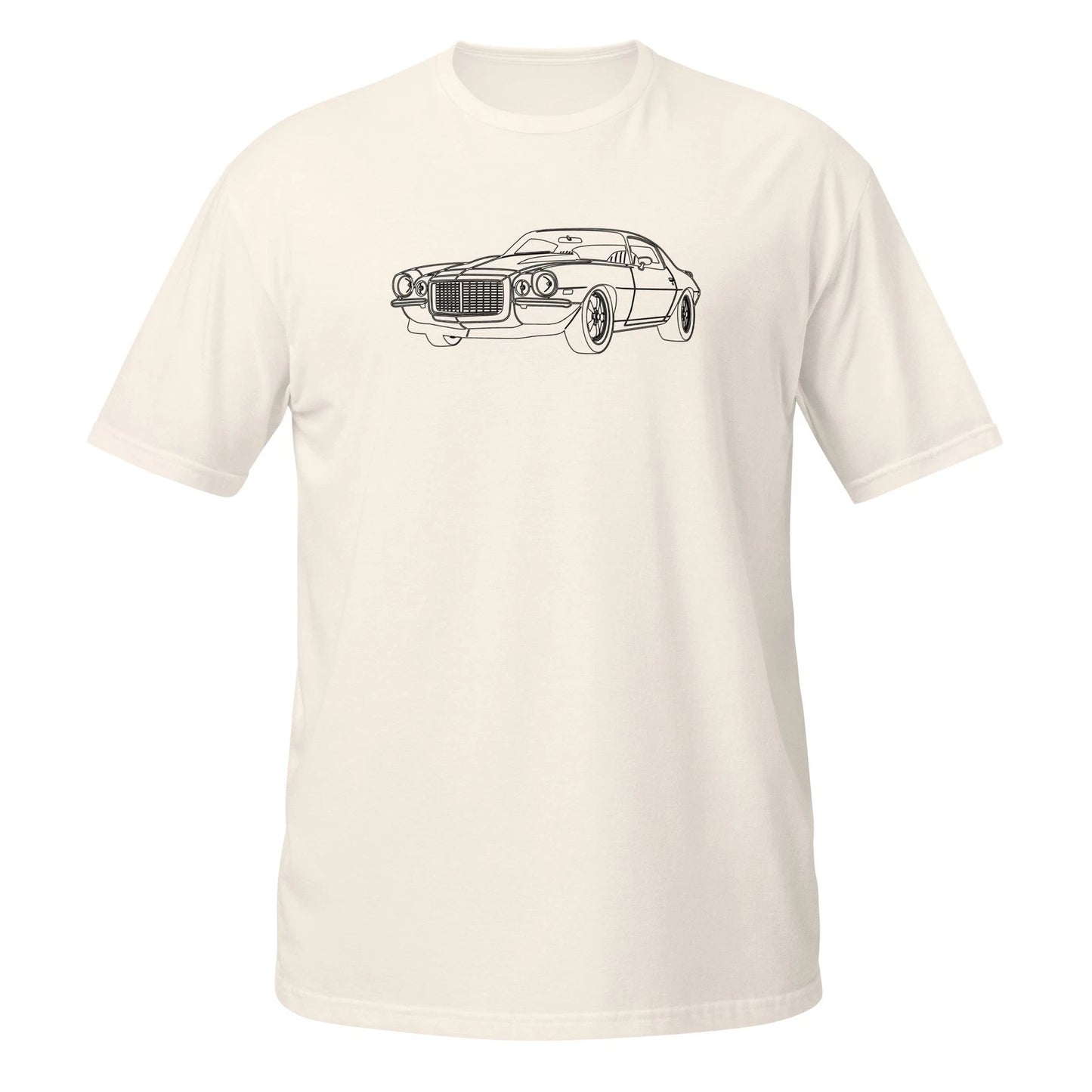 Comfy T-Shirt For Chevrolet Camaro 1971 Car Lovers Birthday Gift Stylish Tee
