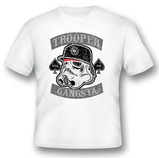 Trooper Gangsta dark side  Tee shirt black or white