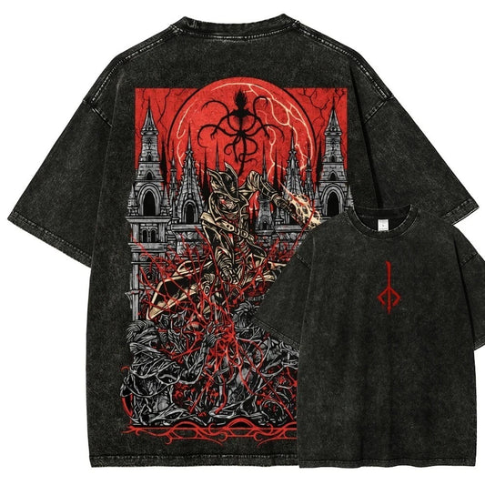 Washed T-Shirt Oversized Unisex High Quality Vintage Tee "