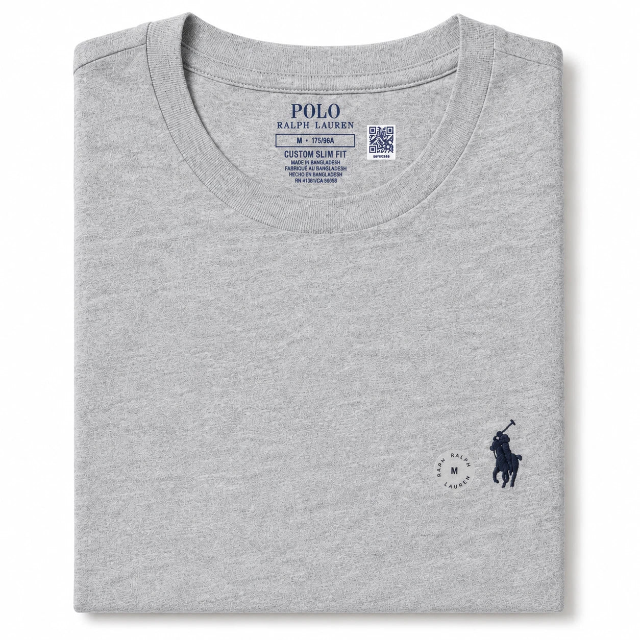 Polo Ralph Lauren Custom Slim Fit Jersey Crewneck T-Shirt
