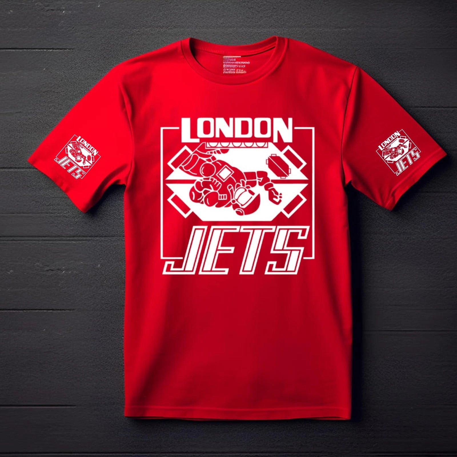 London Jets T-Shirt – Red Dwarf Inspired Lister & Rimmer Tee
