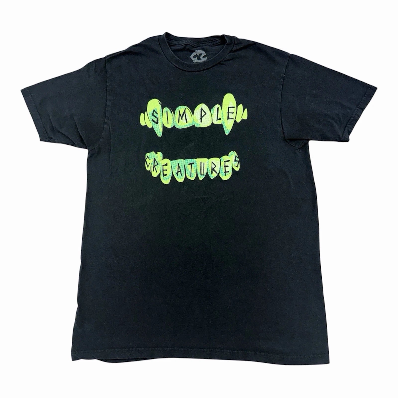 Simple Creatures American Trash Pop Rock Duo Fangs Graphic T Shirt Men’s Medium
