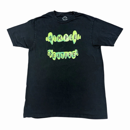 Simple Creatures American Trash Pop Rock Duo Fangs Graphic T Shirt Men’s Medium