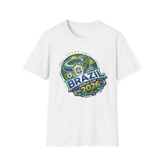 Brazil World Cup 2026 soccer crest T-Shirt | Brazil graphic tee