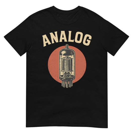 Analog Retro Vacuum Tube Vintage Style T-Shirt