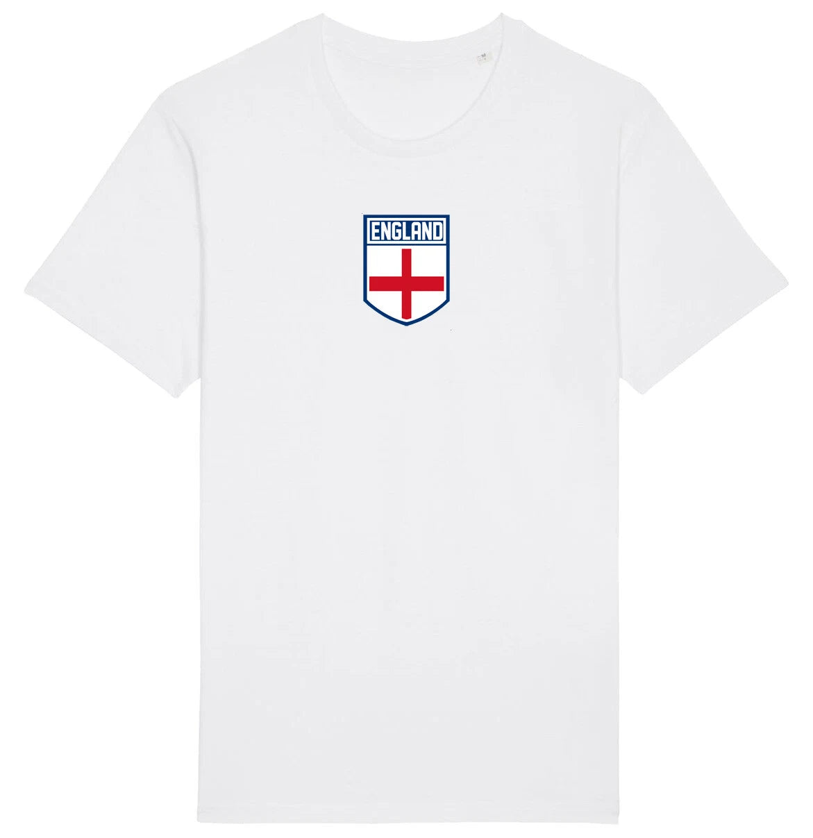 England Flag Badge T-Shirt , Adults Kids Baby Family, Football World Cup 2026