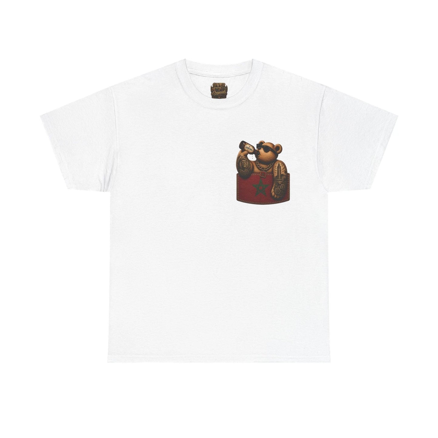 MOROCCO-Over Hyped Originals Out Of Pocket World Cup Collection Graphic T-Shirt