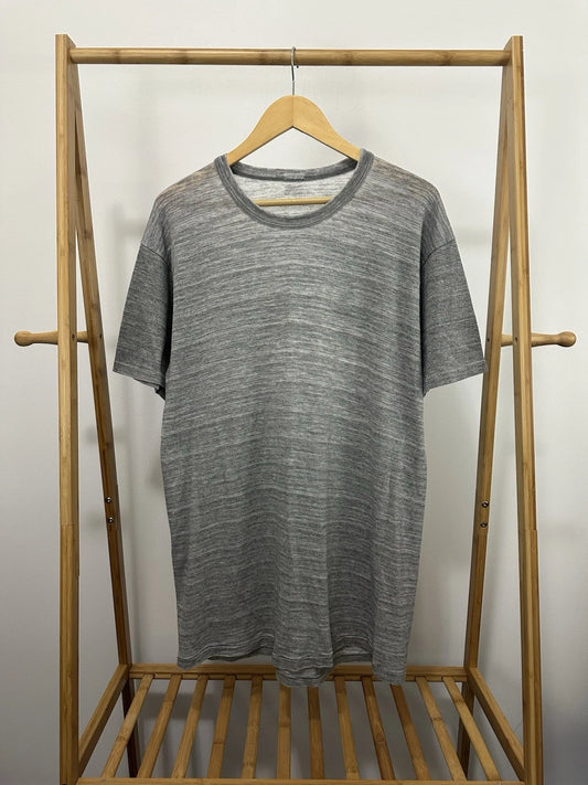 VTG 90s Gradient Sun Faded Super Paper Thin Burnout Tri-Blend Worn T-Shirt XL