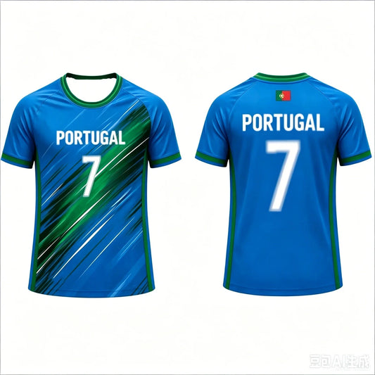 Portugal Football Shirts 2026 WORLD CUP Polyester Breathable Tees