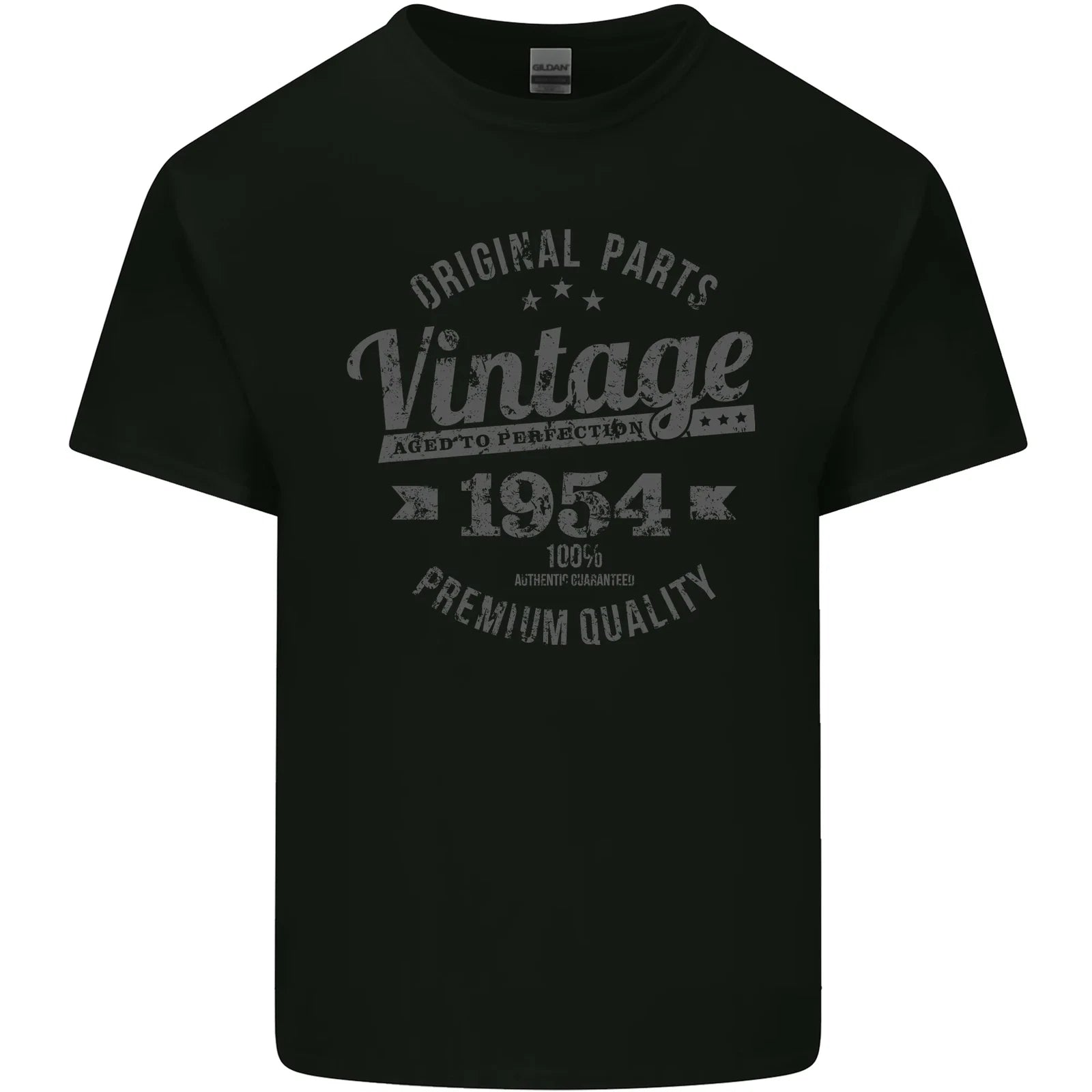 Vintage Year 72nd Birthday 1954 Mens Cotton T-Shirt Tee Top