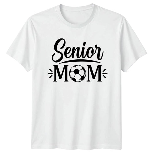Senior Mom Womens T-Shirt Senior Soccer Soccer Graduation Gift For Her