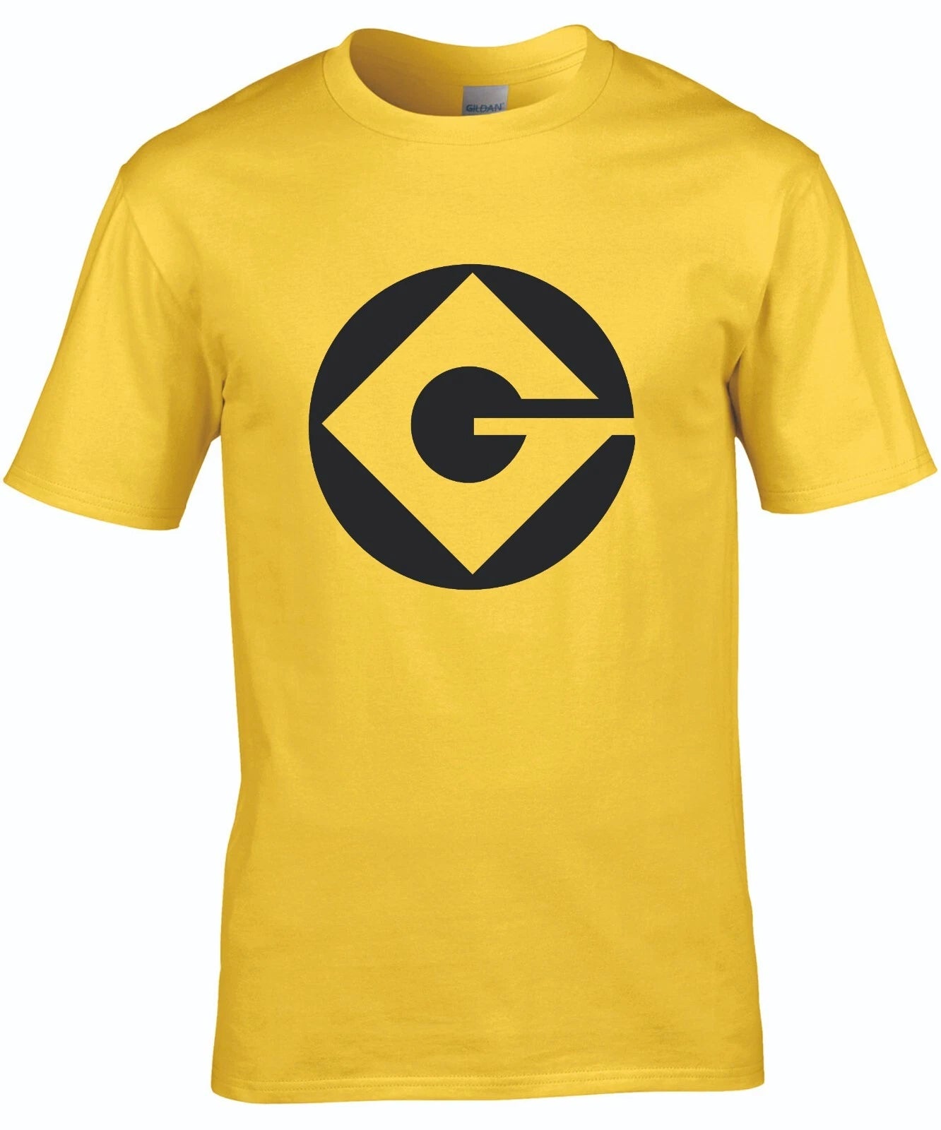 GRU LOGO DESPICABLE ME MINIONS T SHIRT SIZE SMALL TO 4XL