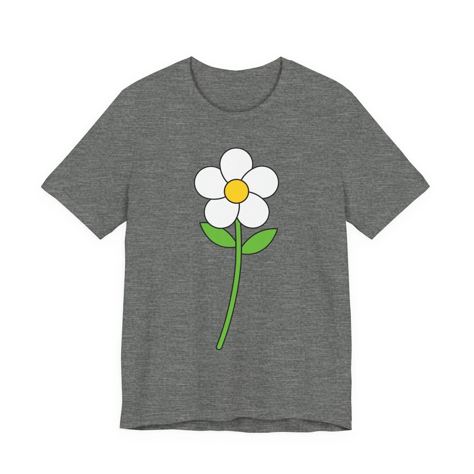 Simple Daisy Flower Tee | Minimal Floral Graphic Shirt