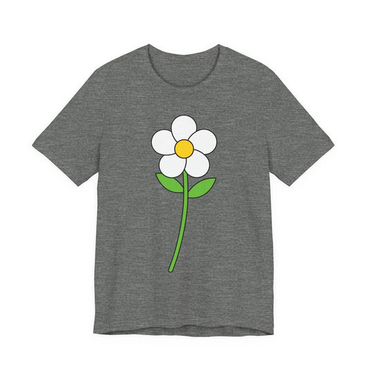 Simple Daisy Flower Tee | Minimal Floral Graphic Shirt