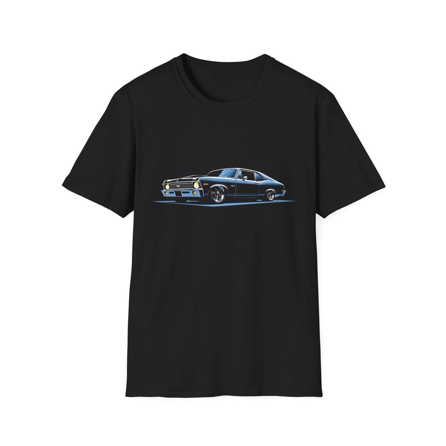 1969 Chevy Nova Shirt | Classic Muscle Car Graphic Tee Drag Racing Hot Rod Style