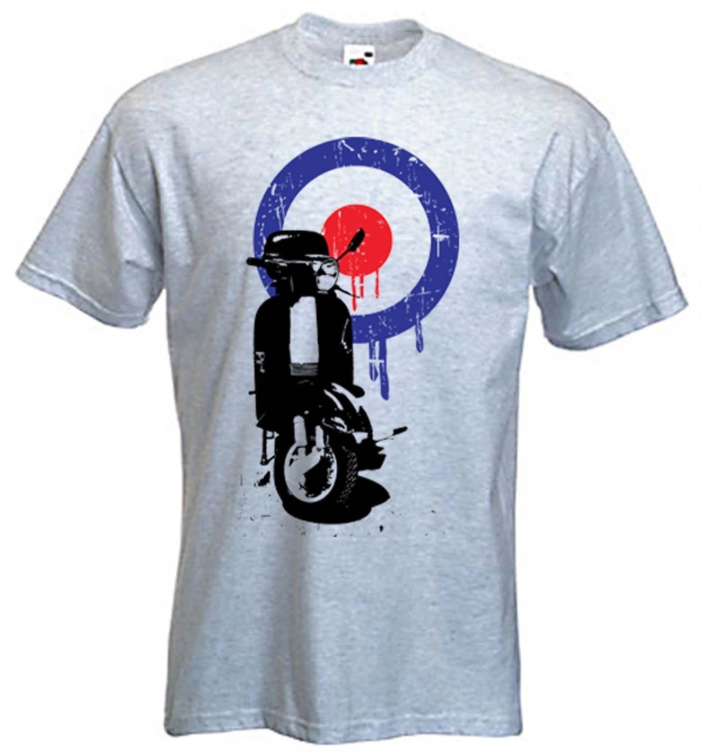 MOD TARGET SCOOTER T SHIRT - Ska The Who Jam Paul Weller Mods Scooters