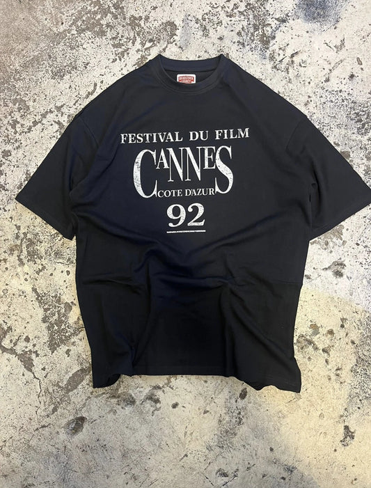 Retro Graphic T-Shirt Tee – Cannes Film Festival Oversized  Fit Vintage Inspired