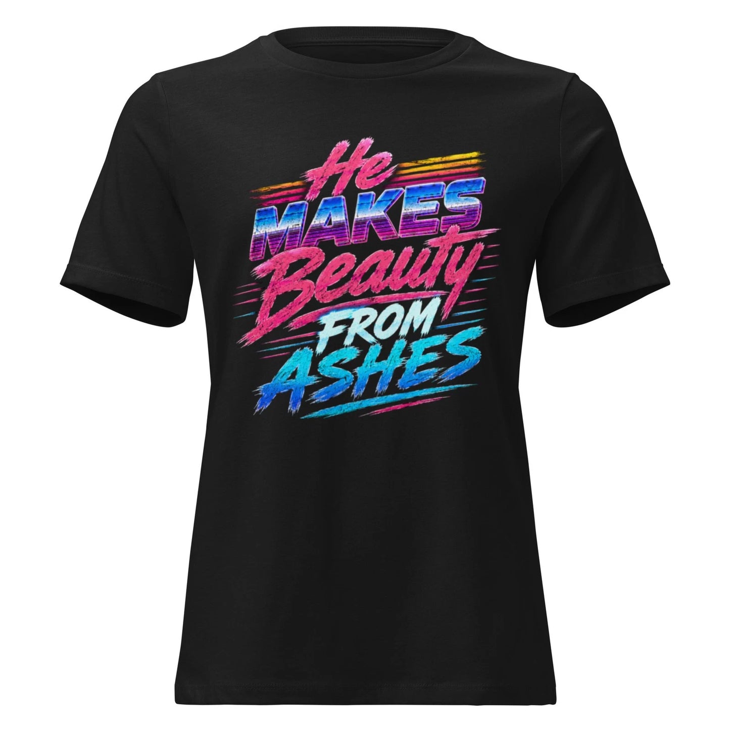 Retro Faith Graphic  Women's T Shirt Sizes S-3XL