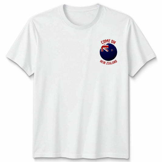 Come On New Zealand Football Unisex Kids T-Shirt Country Pride Soccer Tee #WC