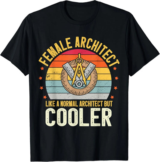 Architecture Architectural Funny Female Architect Gift Unisex T-Shirt