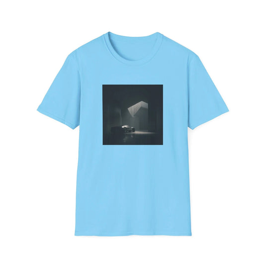 Moody Minimalist Room T Shirt | Window Light Art Graphic Tee | Unisex