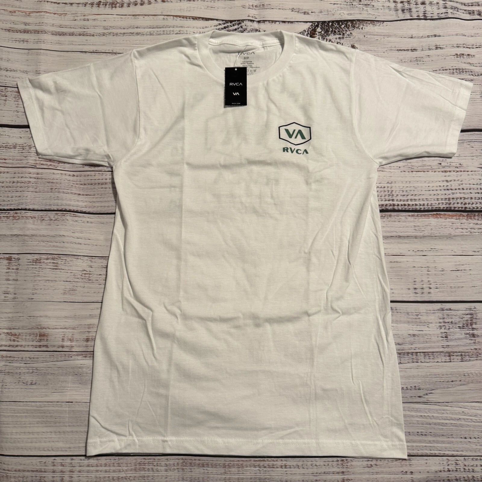 RVCA The Balance of Opposites Graphic Tee Shirt White Men's Size Small