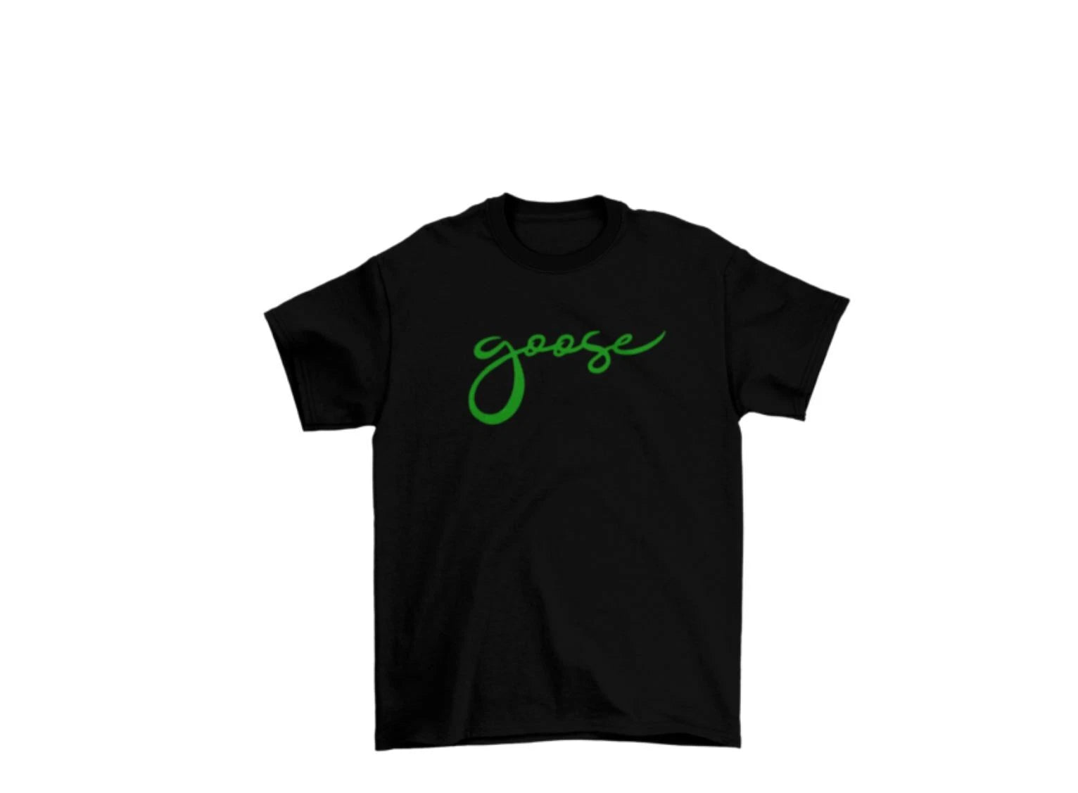 Goose the Band T-Shirt Size S M L 2345XL Black Cotton