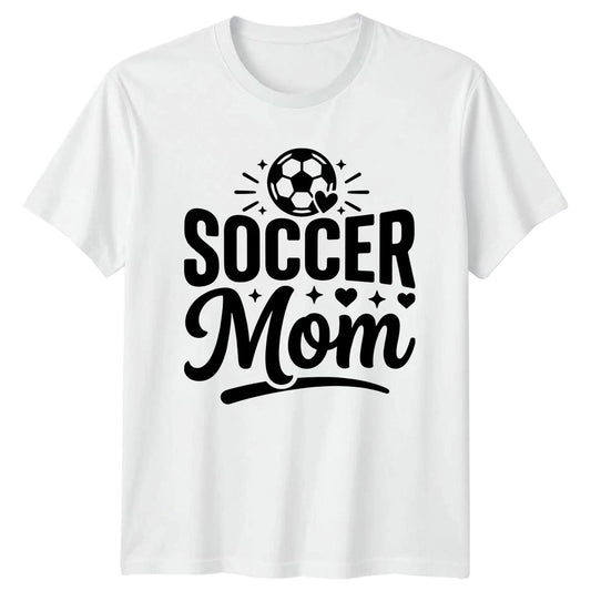 Soccer Mom Womens T-Shirt Soccer Parent Soccer Mothers Day Gift For Her