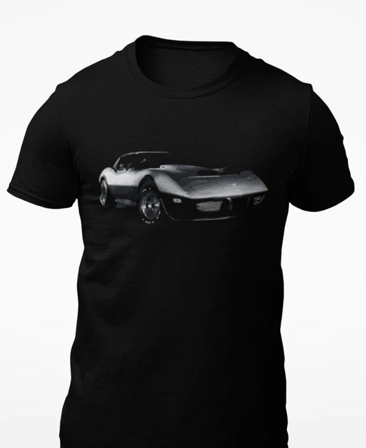 1978 vette C3 25th Silver Anniversary Short-Sleeve Unisex T-Shirt