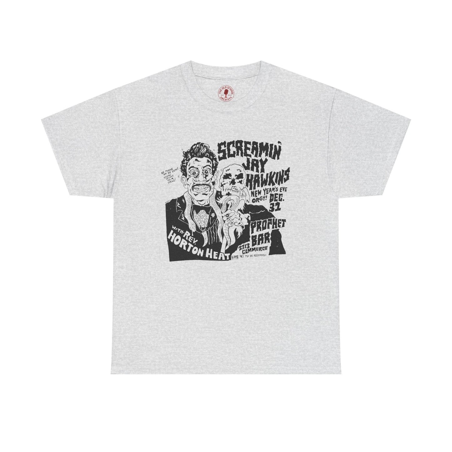 Vintage Retro Screamin' Jay Hawkins DISTRESSED Concert Tee NWT S-5XL
