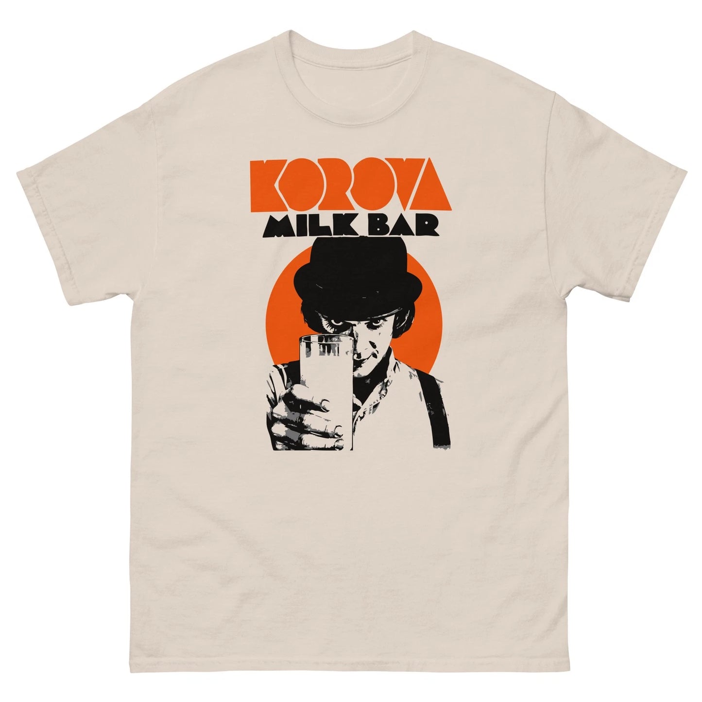 Korova Milk Bar Clockwork Orange Graphic T Shirt classic tee