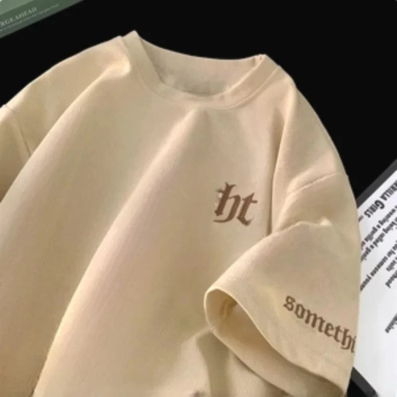 Men's Oversized Heavyweight Cotton T-Shirt In Crew Neck Loose Fit (Size- S-3XL)