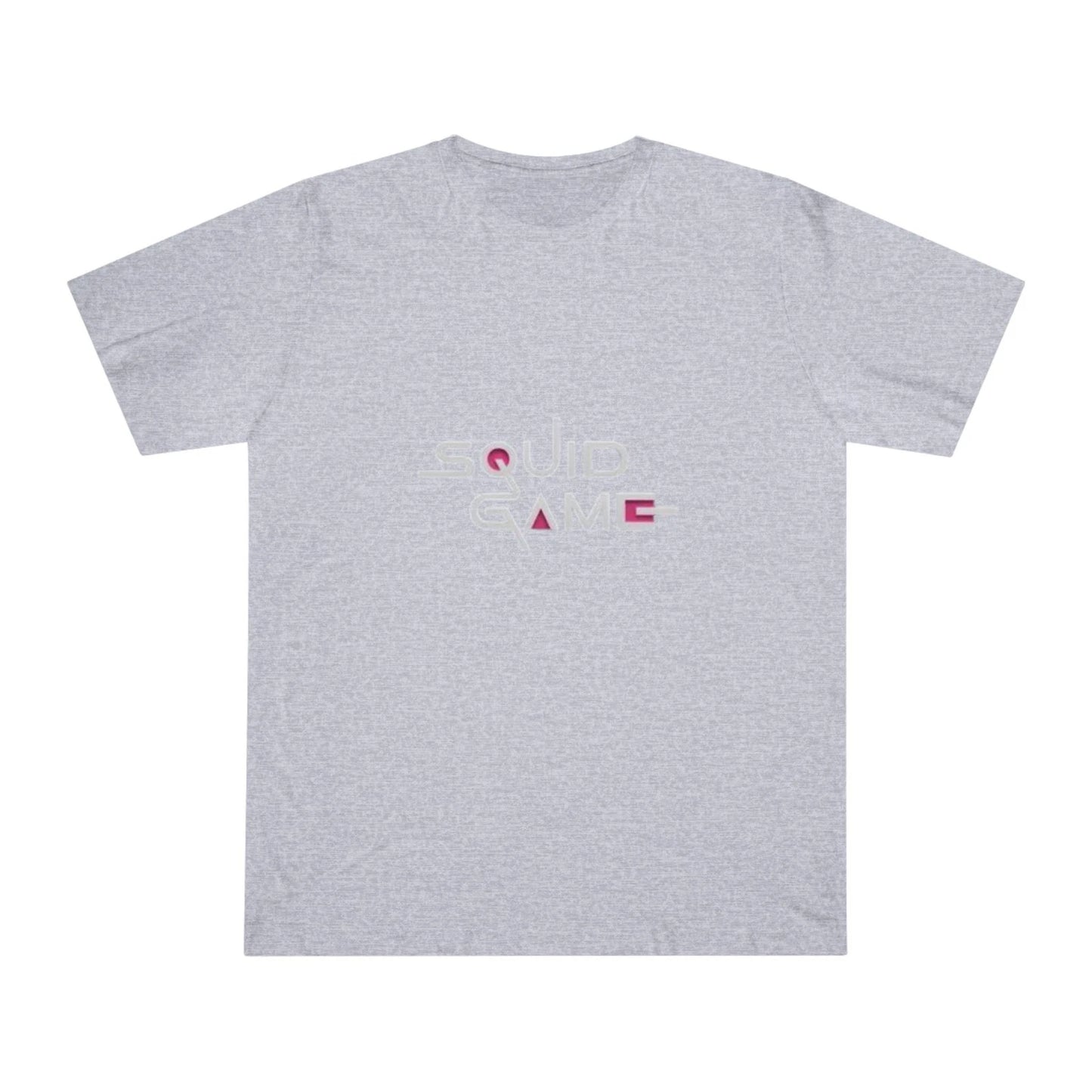 Minimal Pink Shapes T-Shirt | Geometric Tee, Tiny Center Design