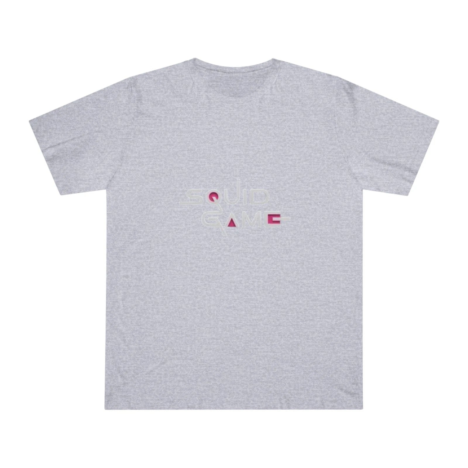 Minimal Pink Shapes T-Shirt | Geometric Tee, Tiny Center Design