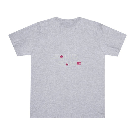 Minimal Pink Shapes T-Shirt | Geometric Tee, Tiny Center Design