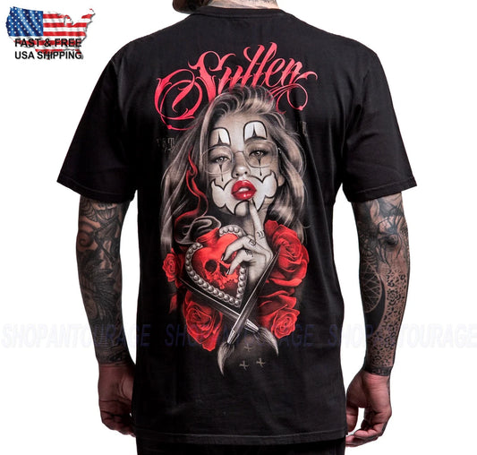 Sullen Art Collective Secrets Premium Fit SCM7551 Short Sleeve T-Shirt For Men