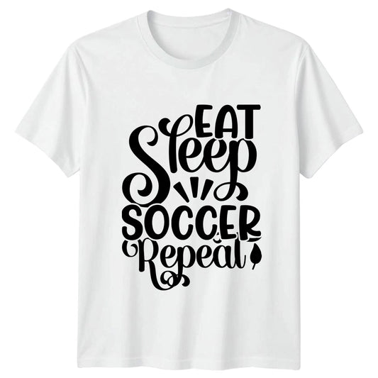 Eat Sleep Soccer Repeat Mens T-Shirt Soccer Fathers Day Gift For Him