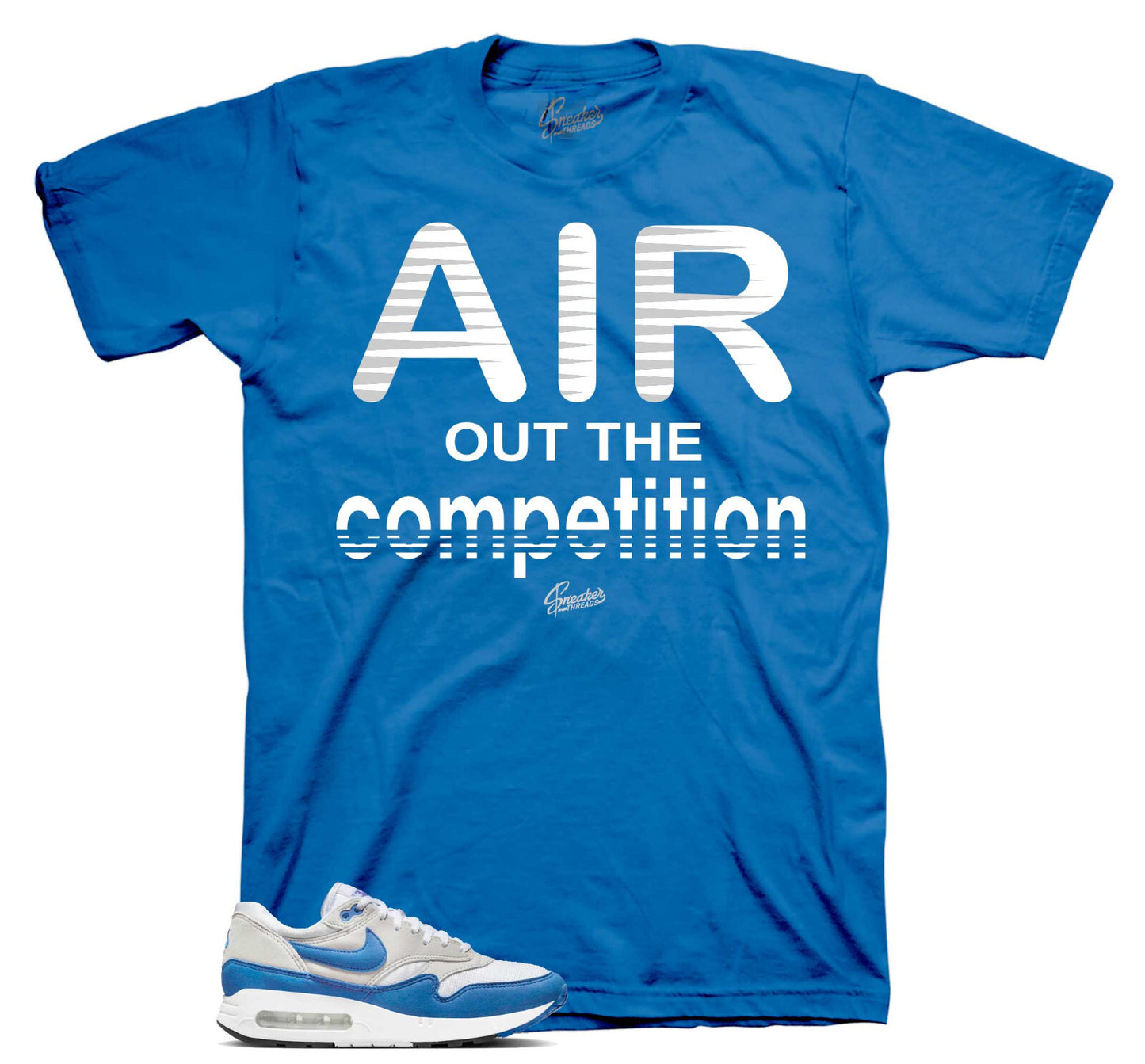 Shirts To Match Air Max Royal Blue 1 90 Sneakers - Air We Go Sneaker Tees
