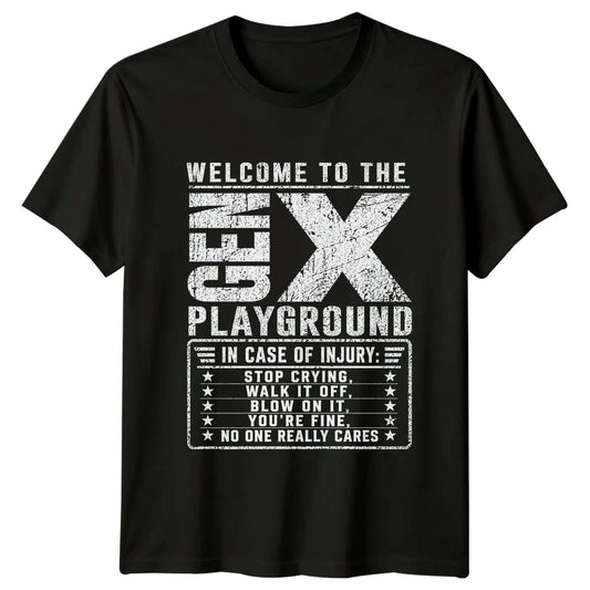 Welcome To The Gen X T-Shirt Retro Nostalgia Gen X Humor Birthday Gift For Him