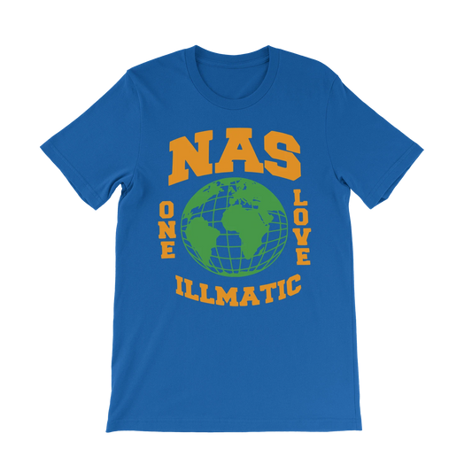 Nas One Love T-Shirt - Illmatic - The World Is Yours - It Was Written