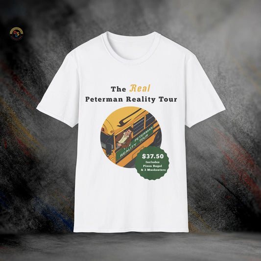 Real Peterman Reality Tour Seinfeld T-Shirt | Softstyle Tee
