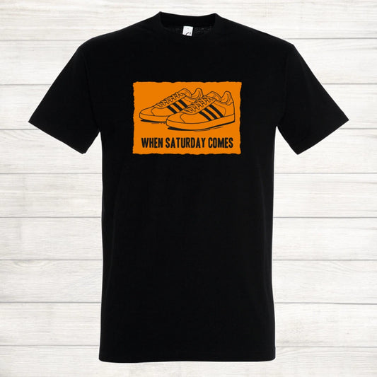 adidas Hull City Salford City Football Saturday Casual Weekend Trainer T Shirt