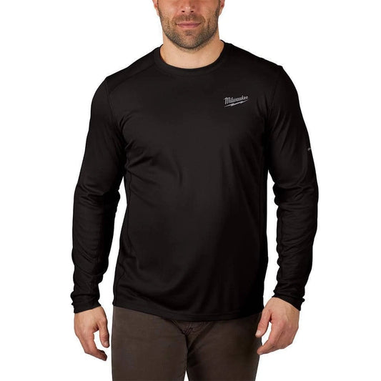 Milwaukee Men's WORKSKIN X-Large Black Lightweight Performance T-Shirt