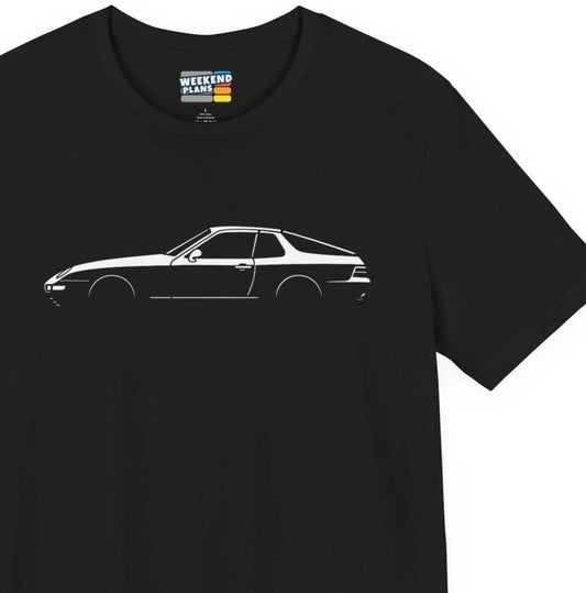 Porsche 968 Silhouette Shirt : 1992 to 1995 Classic on Soft Graphic Tshirt