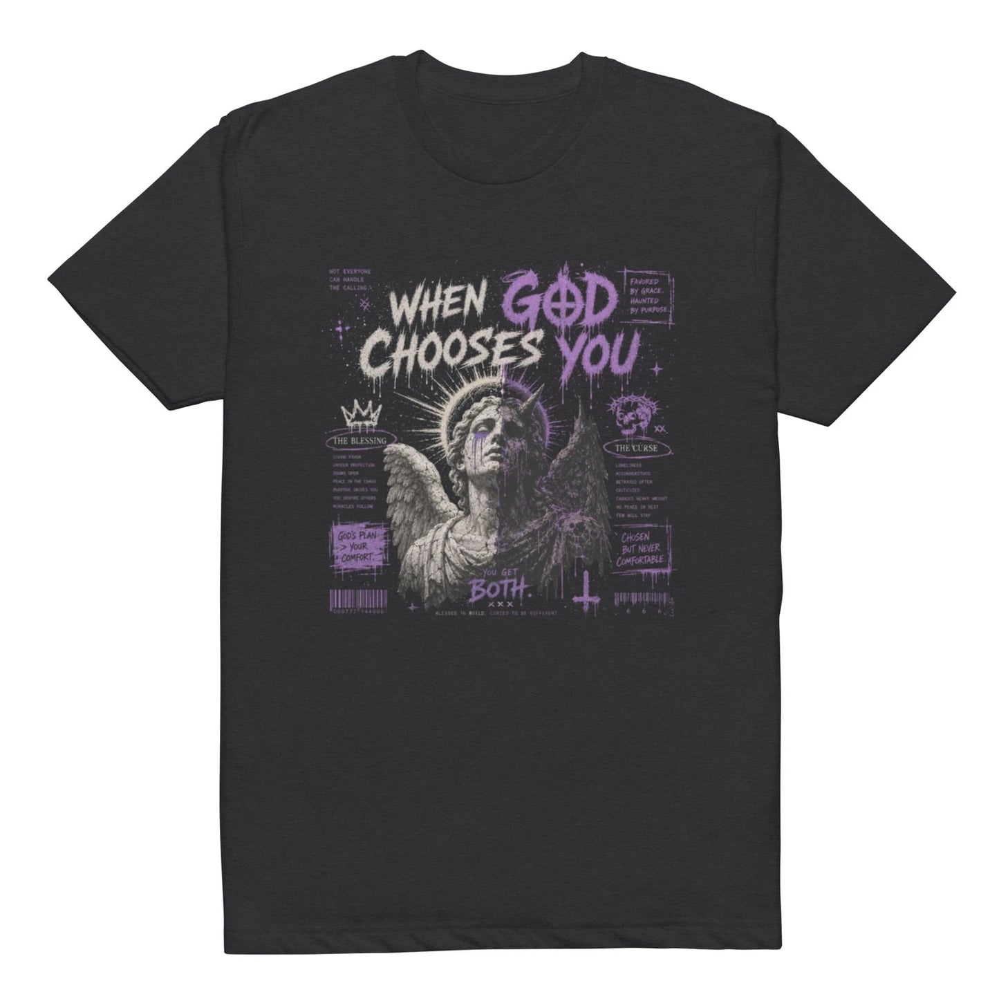 Unisex Fitted T-Shirt - Next Level 6210 - Chosen Theme - Free Shipping